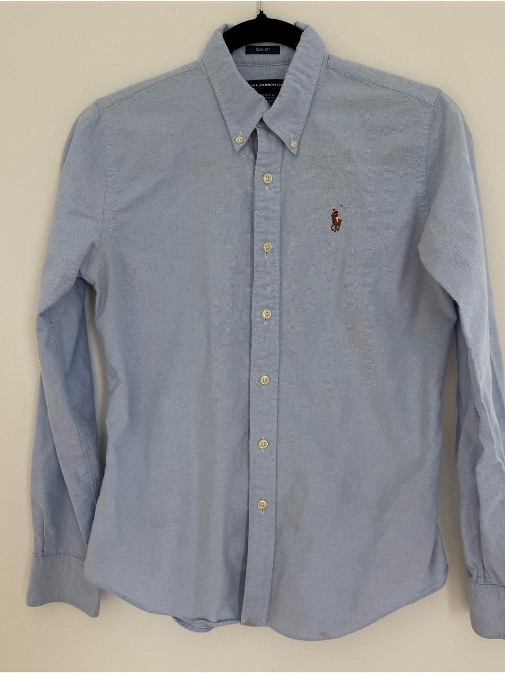 Light Blue Button-Down Oxford Shirt - Slim Fit // Boys Size 6